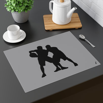 Placemat, 1pc: Basketball Grey