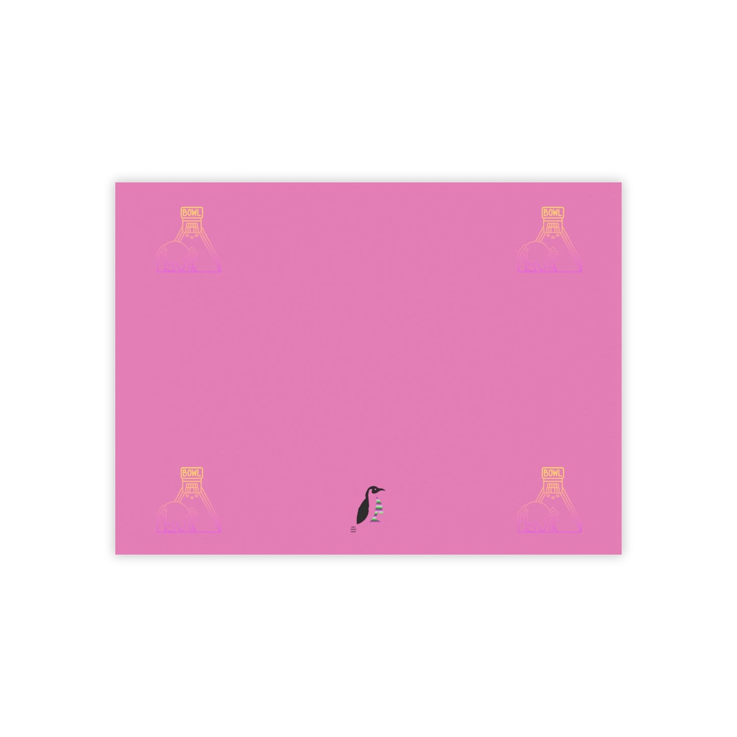 Post-it® Note Pads: Bowling Lite Pink