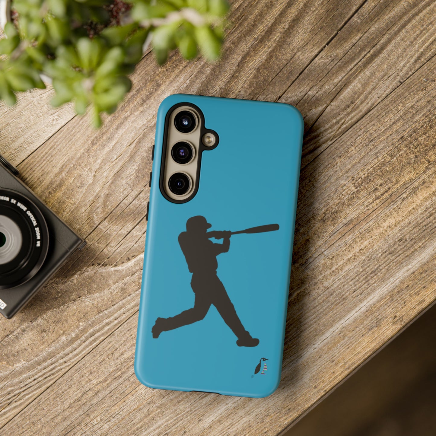 Tough Cases (for Samsung & Google): Baseball Turquoise