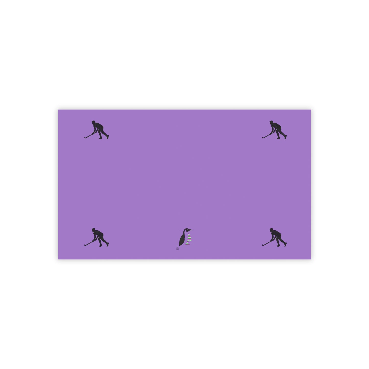 Post-it® Note Pads: Hockey Lite Purple