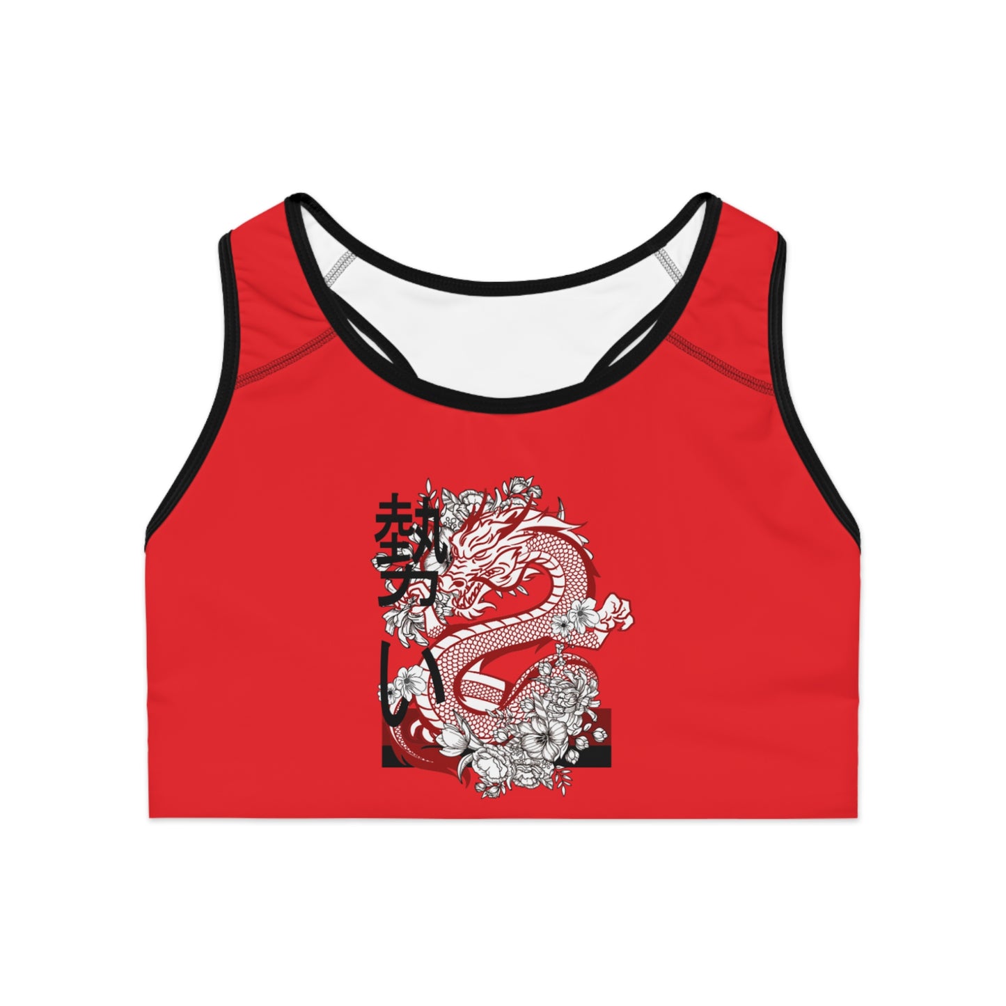 Sports Bra: Dragons Red