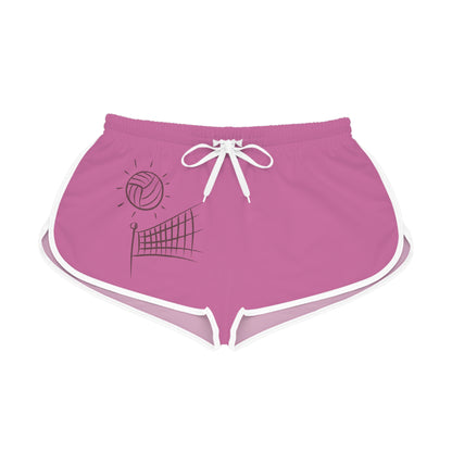 Women's Relaxed Shorts: Volleyball Lite Pink