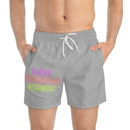 Swim Trunks: Lost Remember Honor Lite Grey