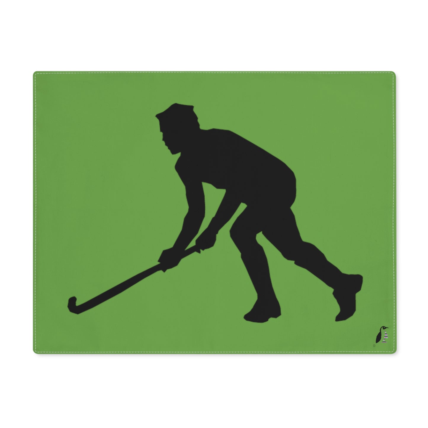 Placemat, 1pc: Hockey Green