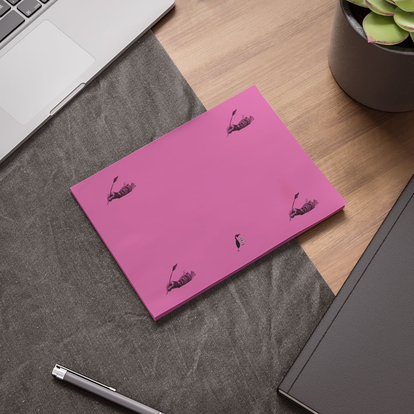 Post-it® Note Pads: Writing Lite Pink