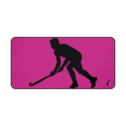 Desk Mat: Hockey Pink