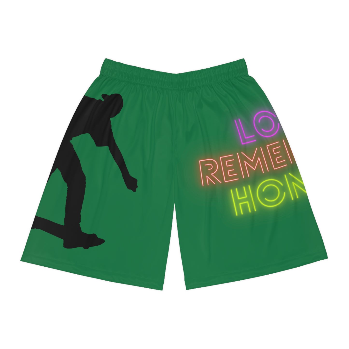 Basketball Shorts: Skateboarding Dark Green