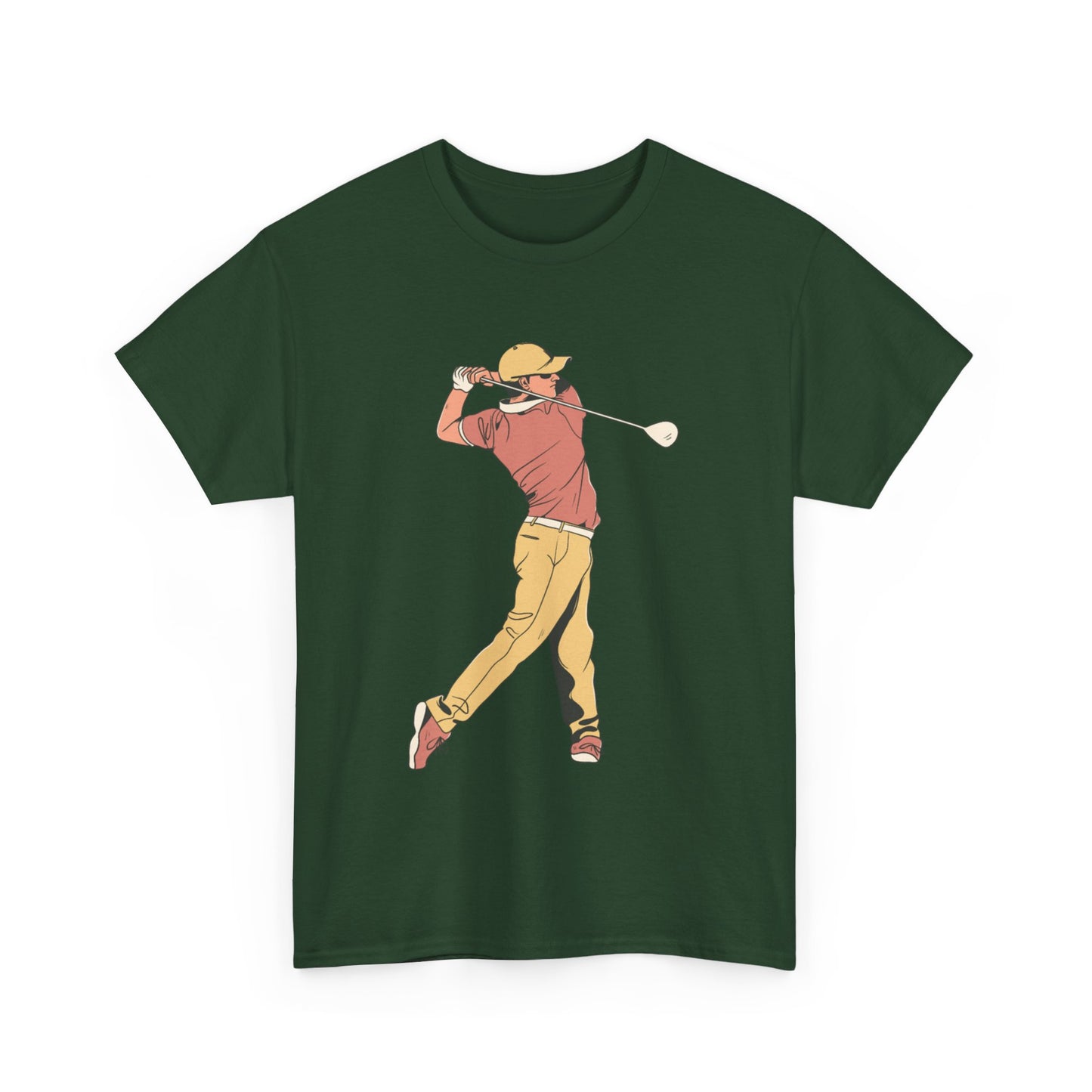 Heavy Cotton Tee: Golf #2