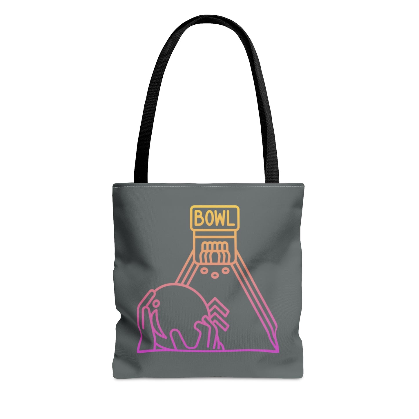 Tote Bag: Bowling Dark Grey