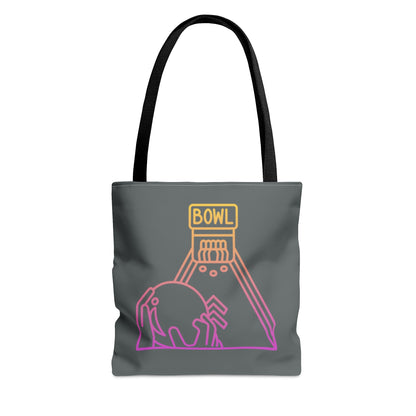 Tote Bag: Bowling Dark Grey