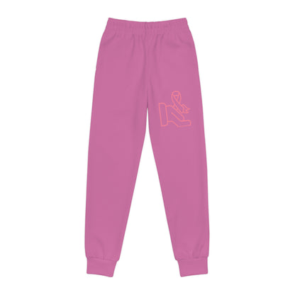 Youth Joggers: Fight Cancer Lite Pink