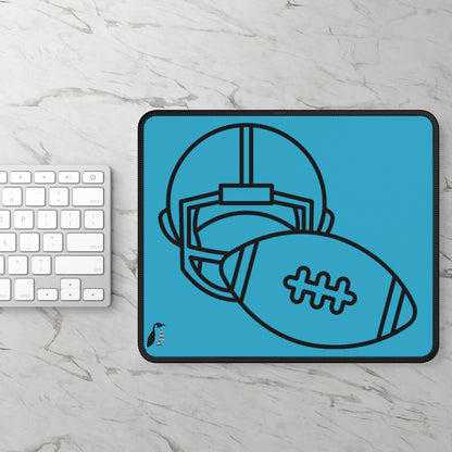 Gaming Mouse Pad: Football Turquoise