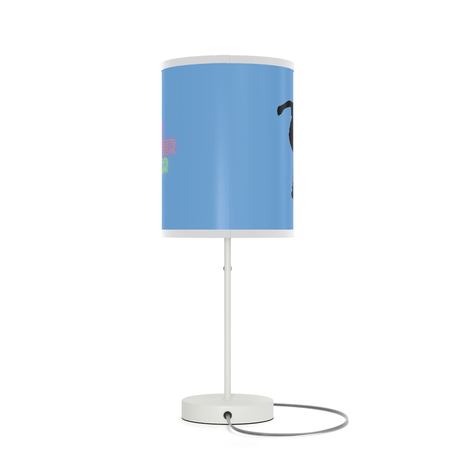 Lamp on a Stand, US|CA plug: Skateboarding Lite Blue 