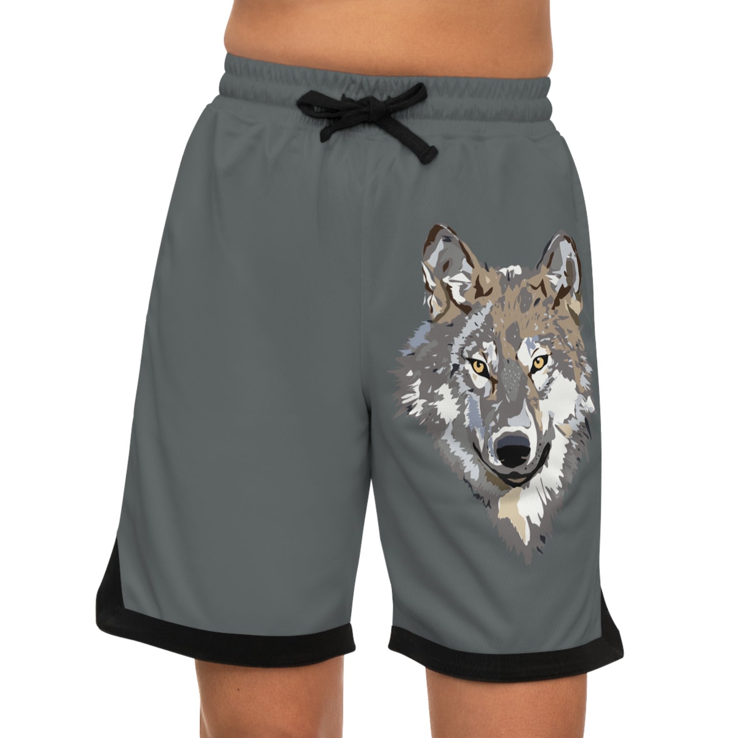 Basketball Rib Shorts: Wolves Dark Grey