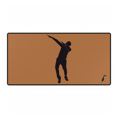 Desk Mats: Dance Lite Brown