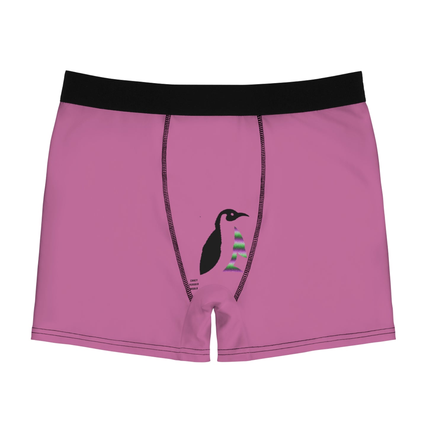 Men's Boxer Briefs: Soccer Lite Pink