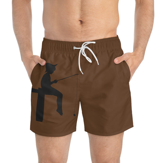 Swim Trunks: Fishing Brown