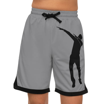 Basketball Rib Shorts: Dance Grey