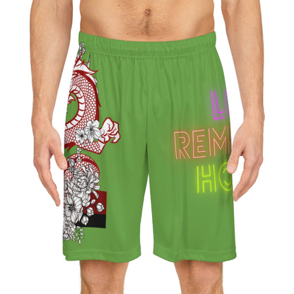 Basketball Shorts: Dragons Green