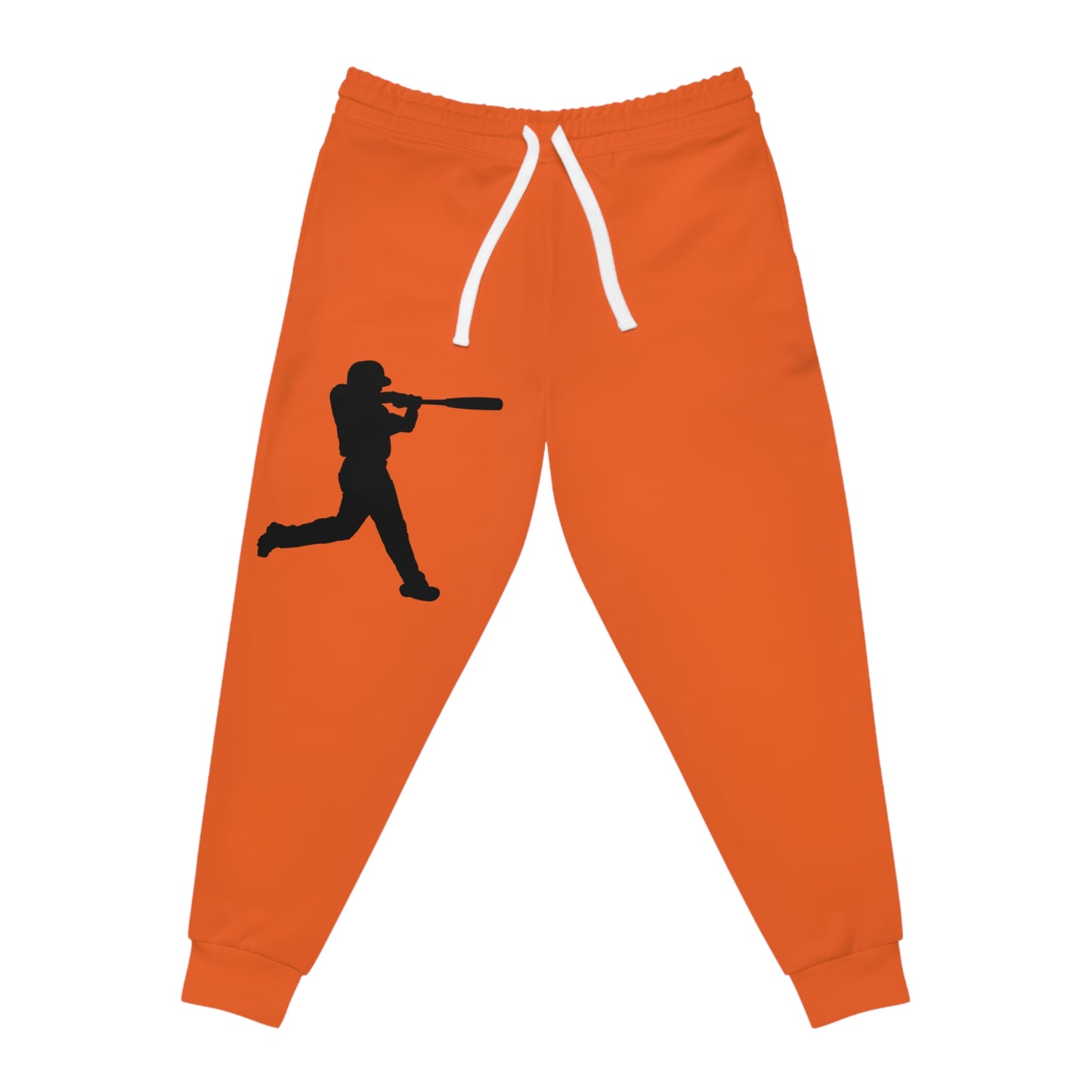 Athletic Joggers: Baseball Orange