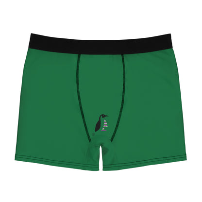 Men's Boxer Briefs: Bowling Dark Green