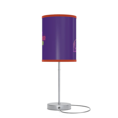 Lamp on a Stand, US|CA plug: Bowling Purple