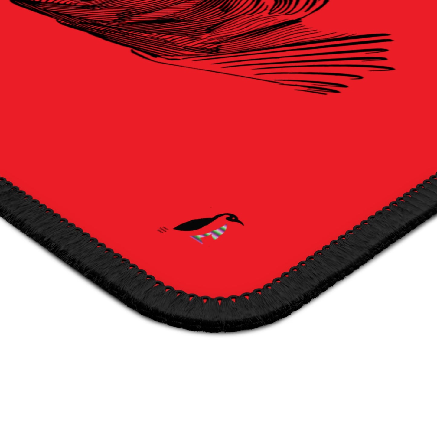 Gaming Mouse Pad: Writing Red