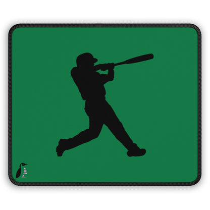 Gaming Mouse Pad: Baseball Dark Green