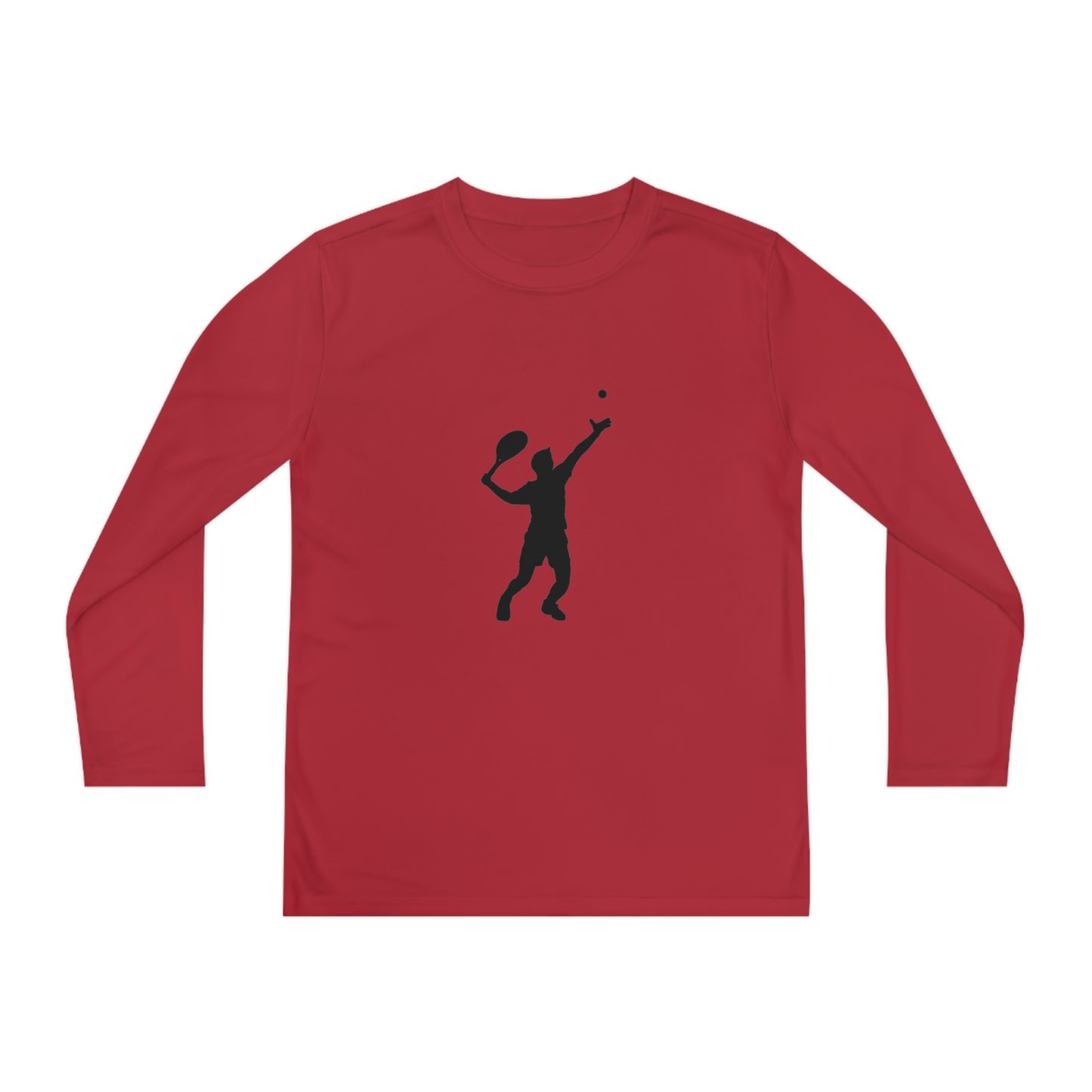 Youth Long Sleeve Competitor Tee: Tennis