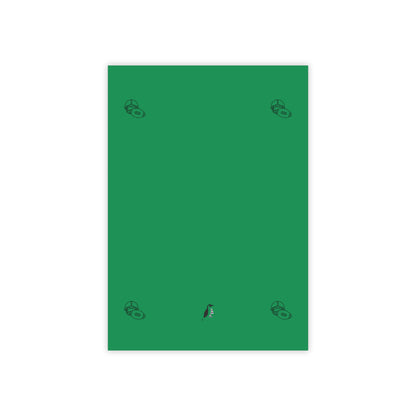 Post-it® Note Pads: Football Dark Green