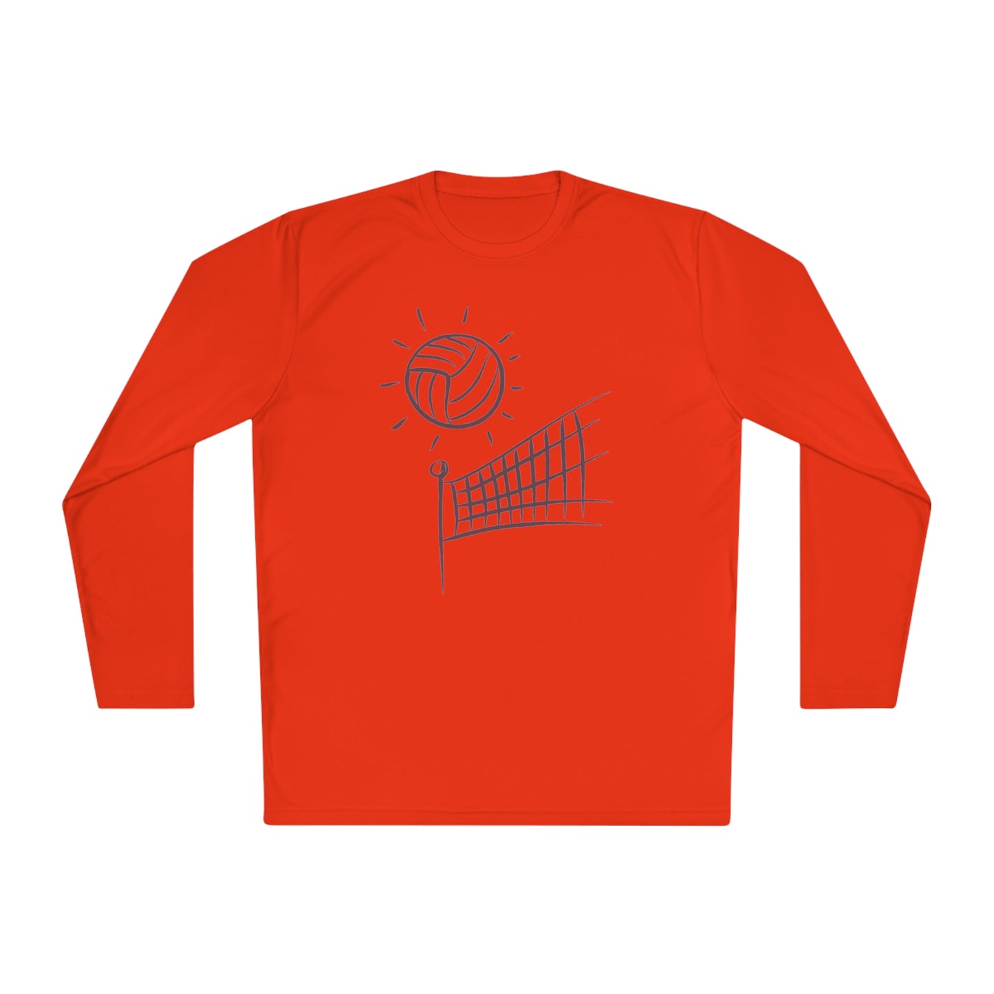 Lightweight Long Sleeve Tee: Volleyball #1