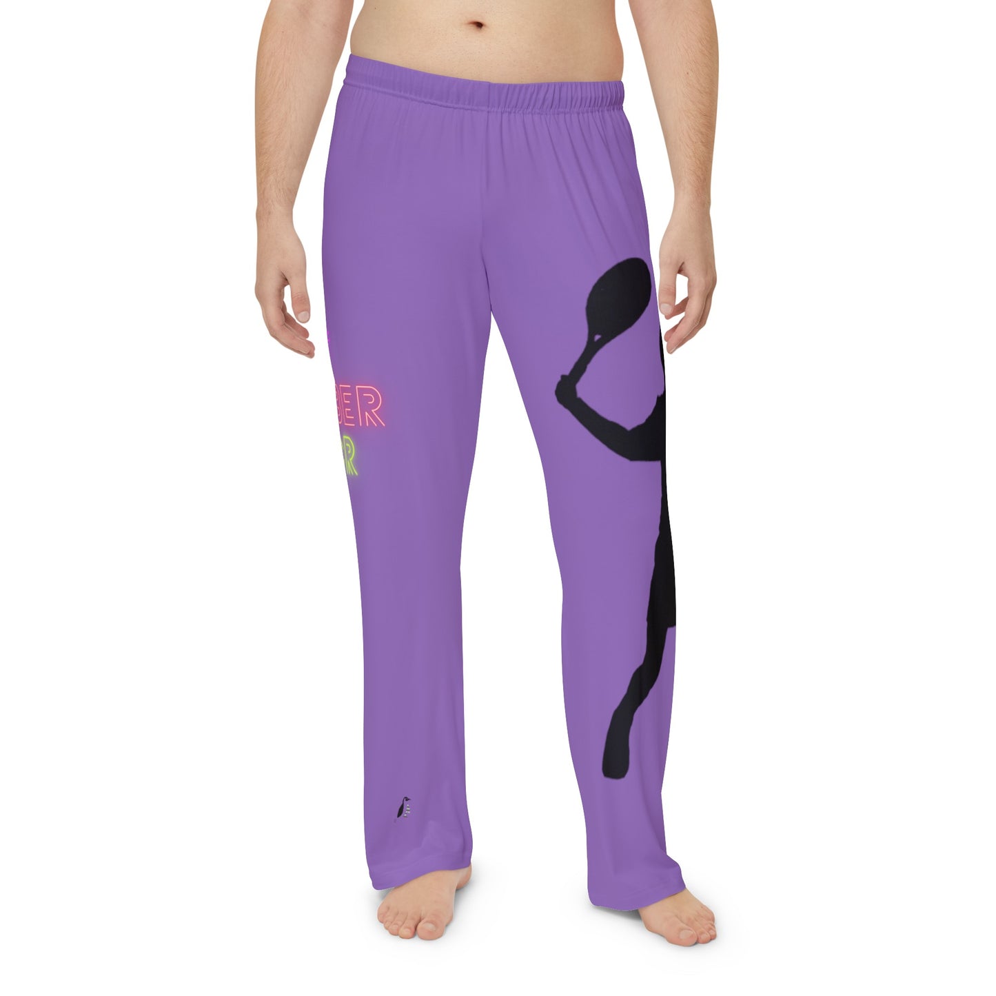 Panlalaking Pajama Pants: Tennis Lite Purple 