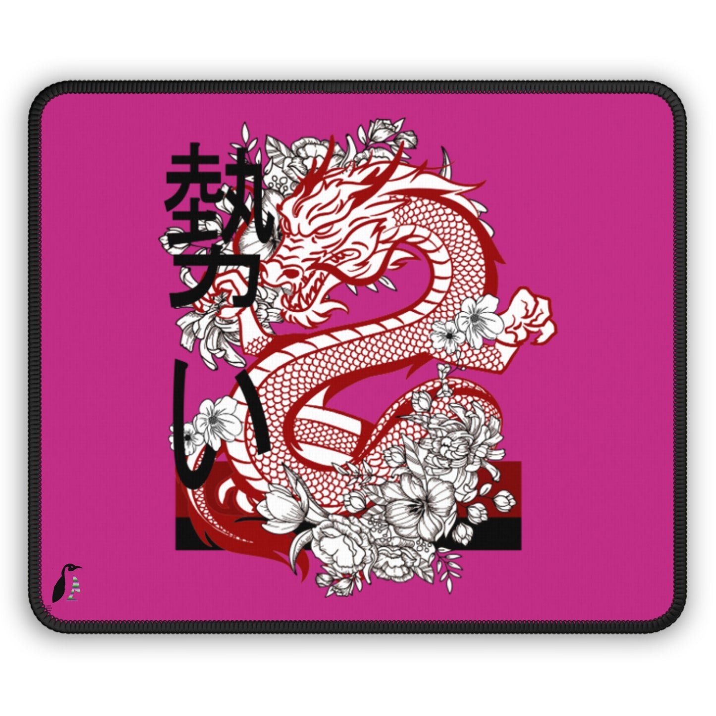 Gaming Mouse Pad: Dragons Pink