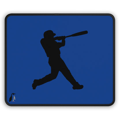 Gaming Mouse Pad: Baseball Dark Blue