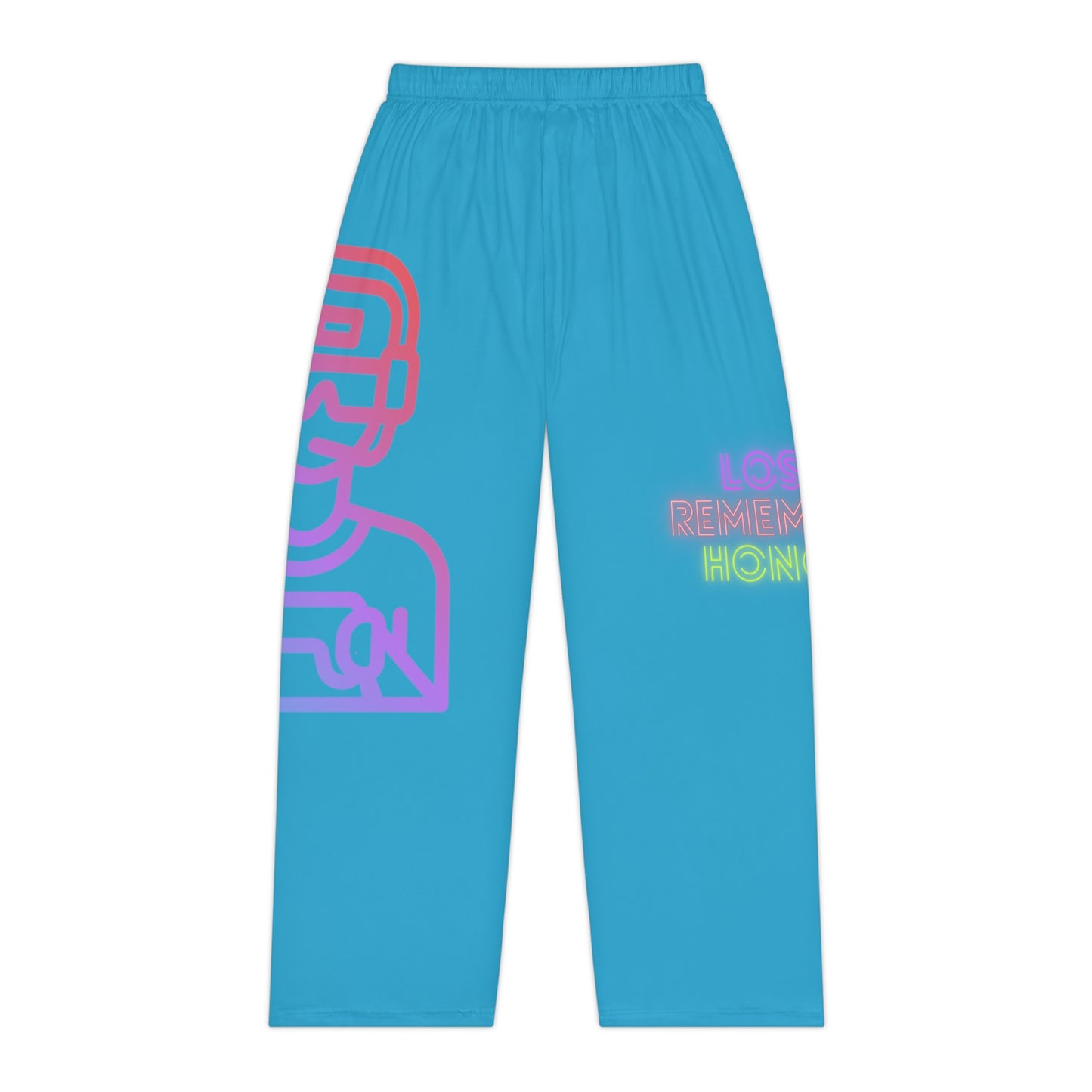 Women's Pajama Pants: Gaming Turquoise