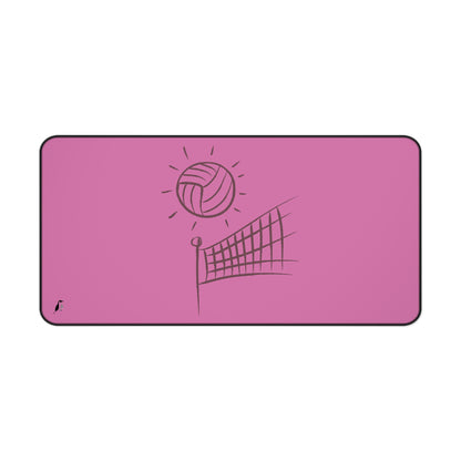 Desk Mat: Volleyball Lite Pink