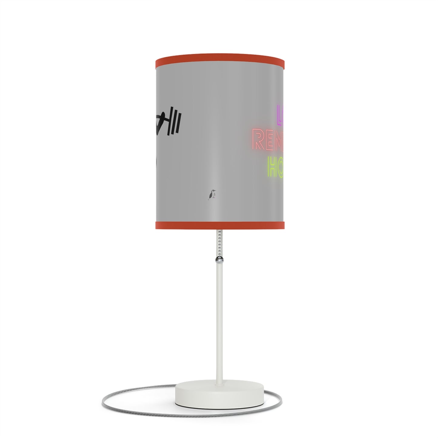 Lamp on a Stand, US|CA plug: Weightlifting Lite Grey