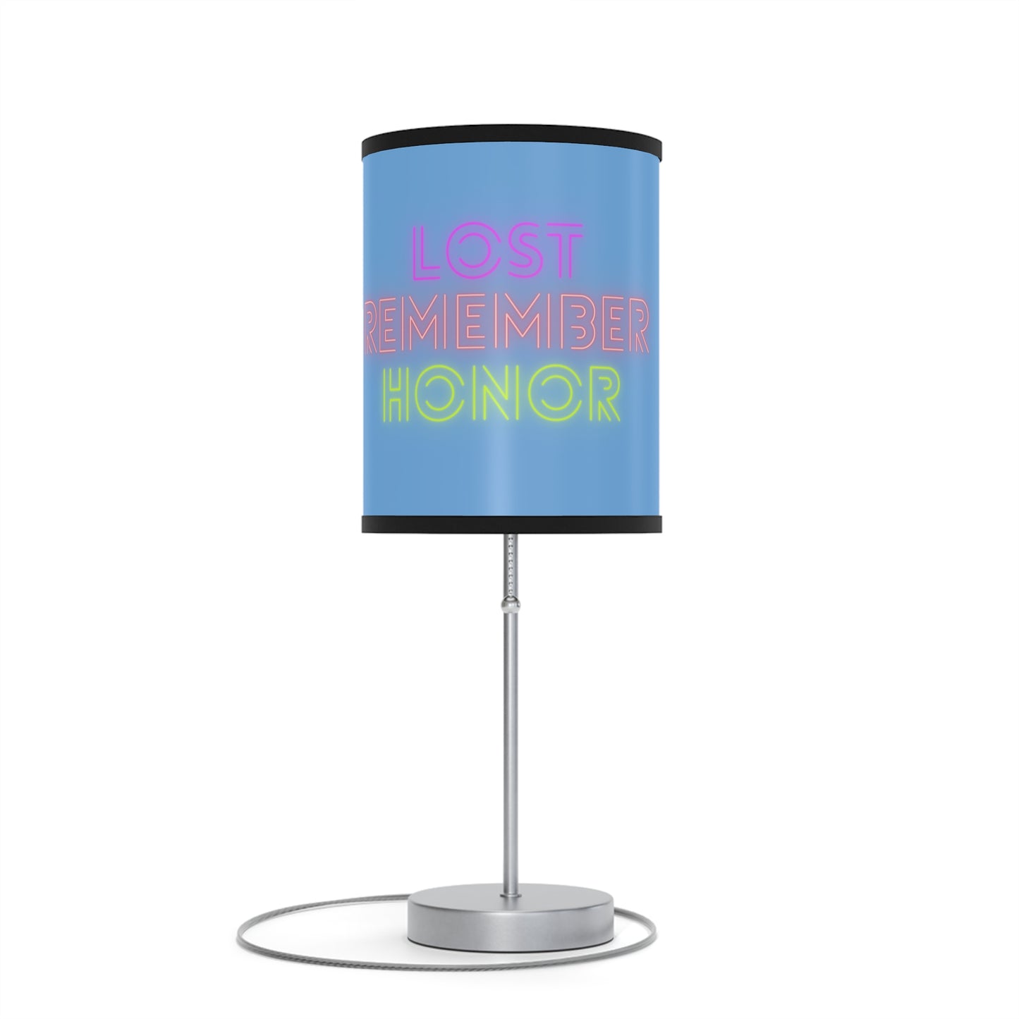 Lamp on a Stand, US|CA plug: Lost Remember Honor Lite Blue