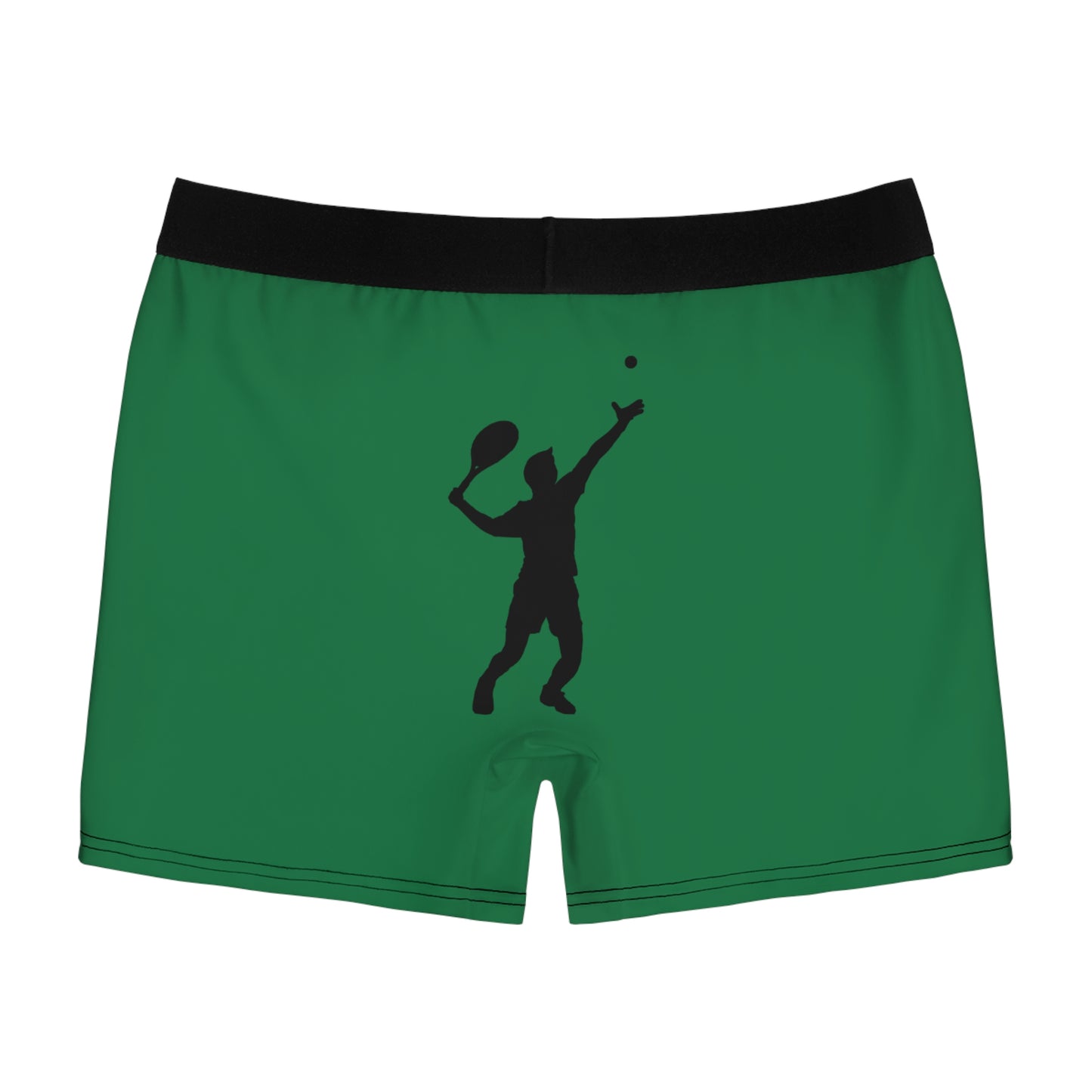 Men's Boxer Briefs: Tennis Dark Green