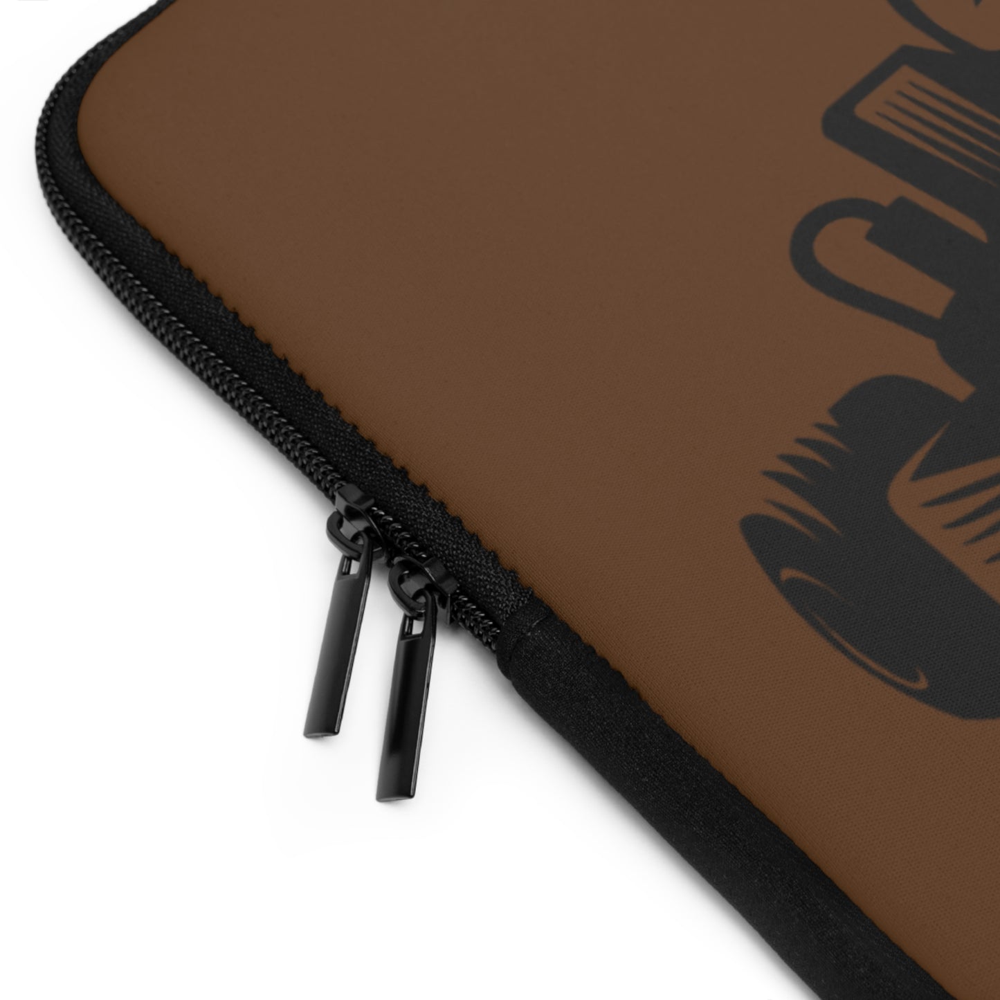 Laptop Sleeve: Racing Brown