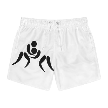 Swim Trunks: Wrestling White