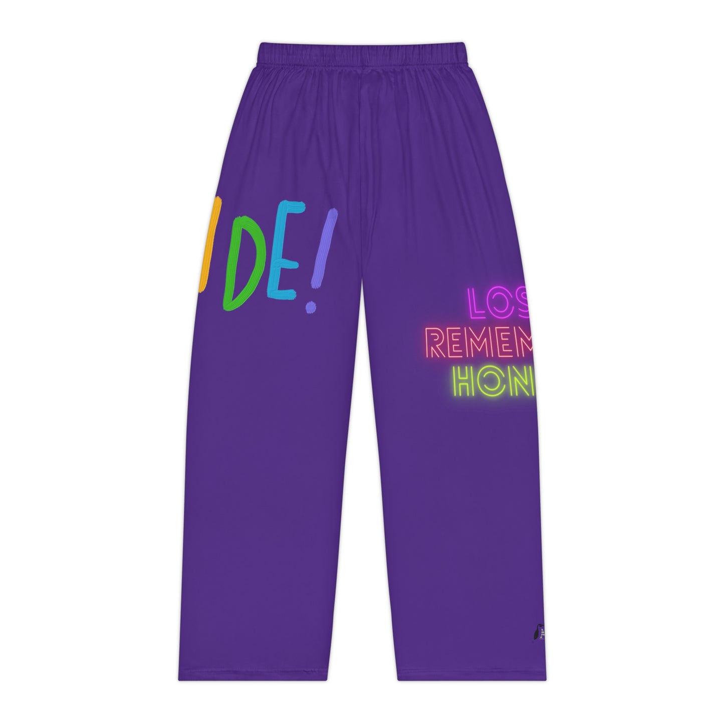 Women's Pajama Pants: LGBTQ Pride Purple