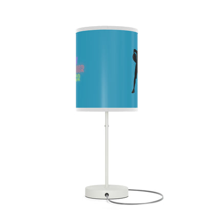 Lamp on a Stand, US|CA plug: Basketball Turquoise