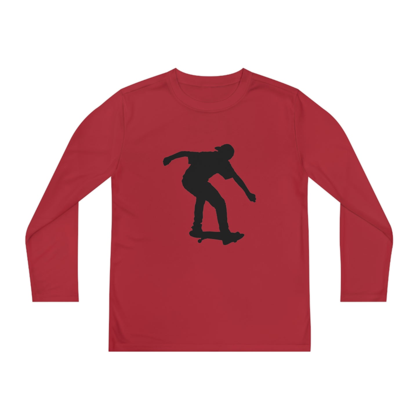 Youth Long Sleeve Competitor Tee: Skateboarding 