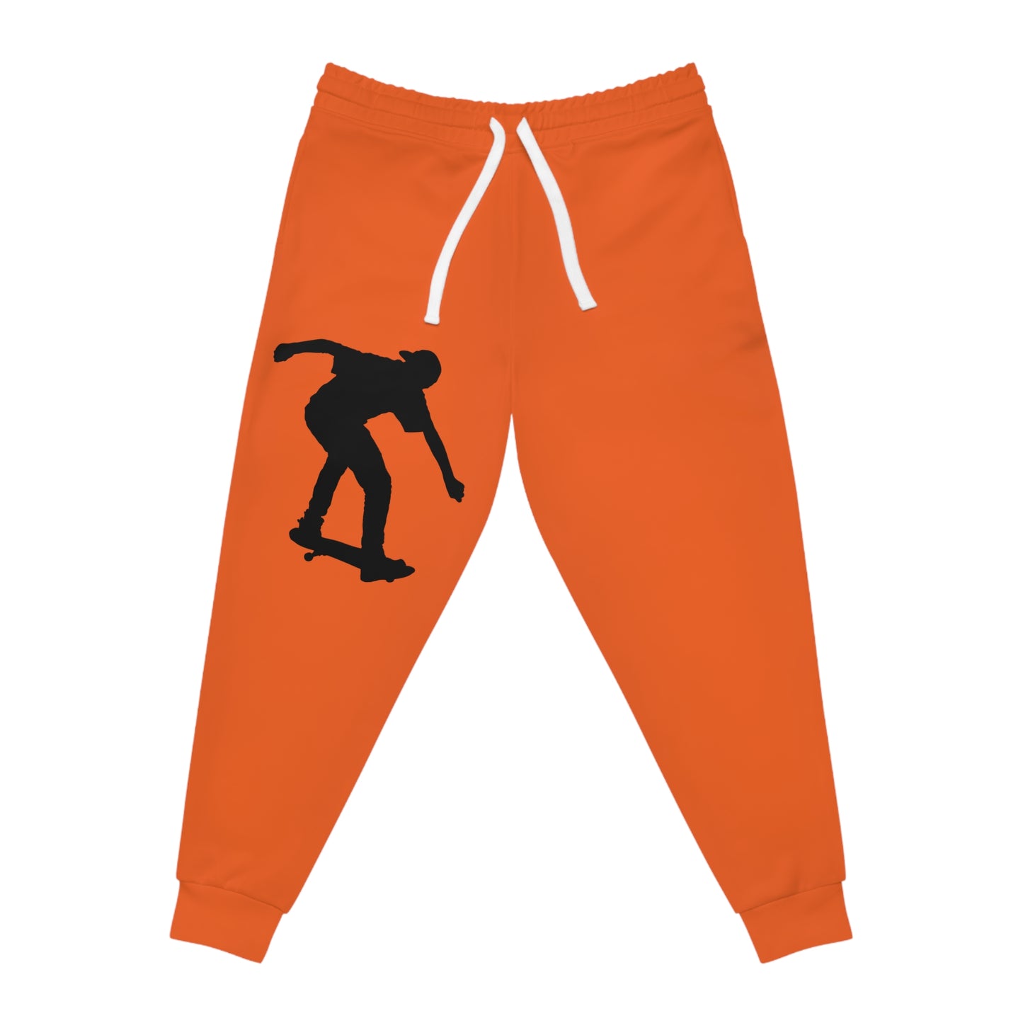 Athletic Joggers: Skateboarding Orange