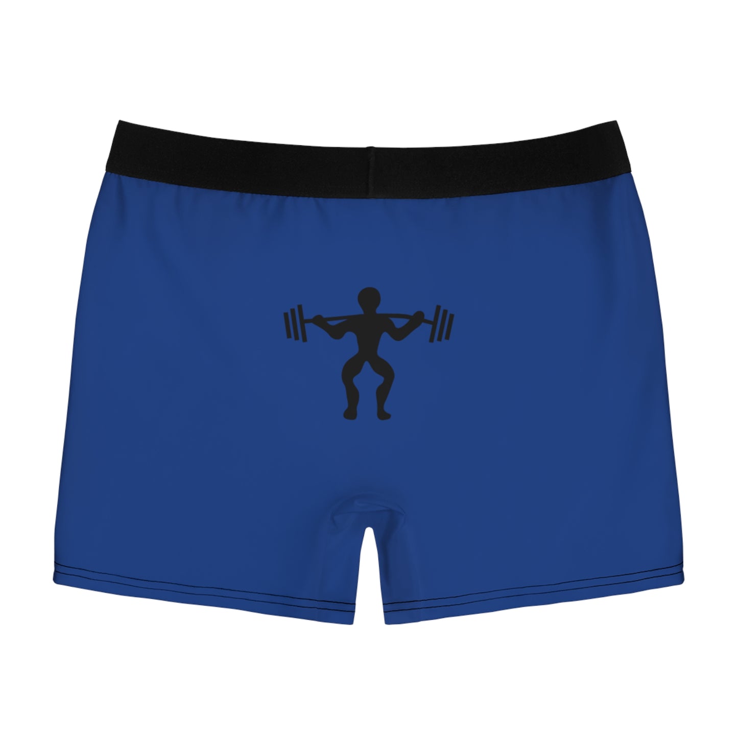 Men's Boxer Briefs: Weightlifting Dark Blue