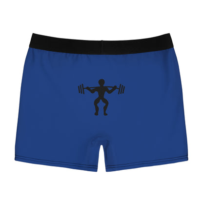 Men's Boxer Briefs: Weightlifting Dark Blue