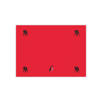 Post-it® Note Pads: Basketball Dark Red