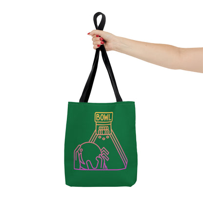 Tote Bag: Bowling Dark Green