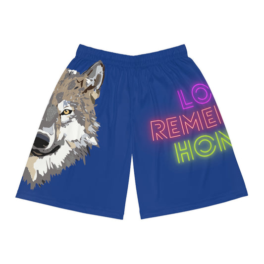 Basketball Shorts: Wolves Dark Blue